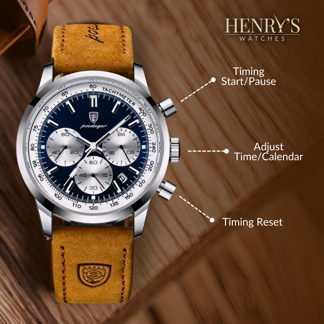 Elegant and fashionable luxury watch