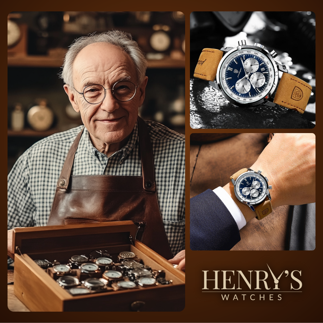 Elegant and fashionable luxury watch