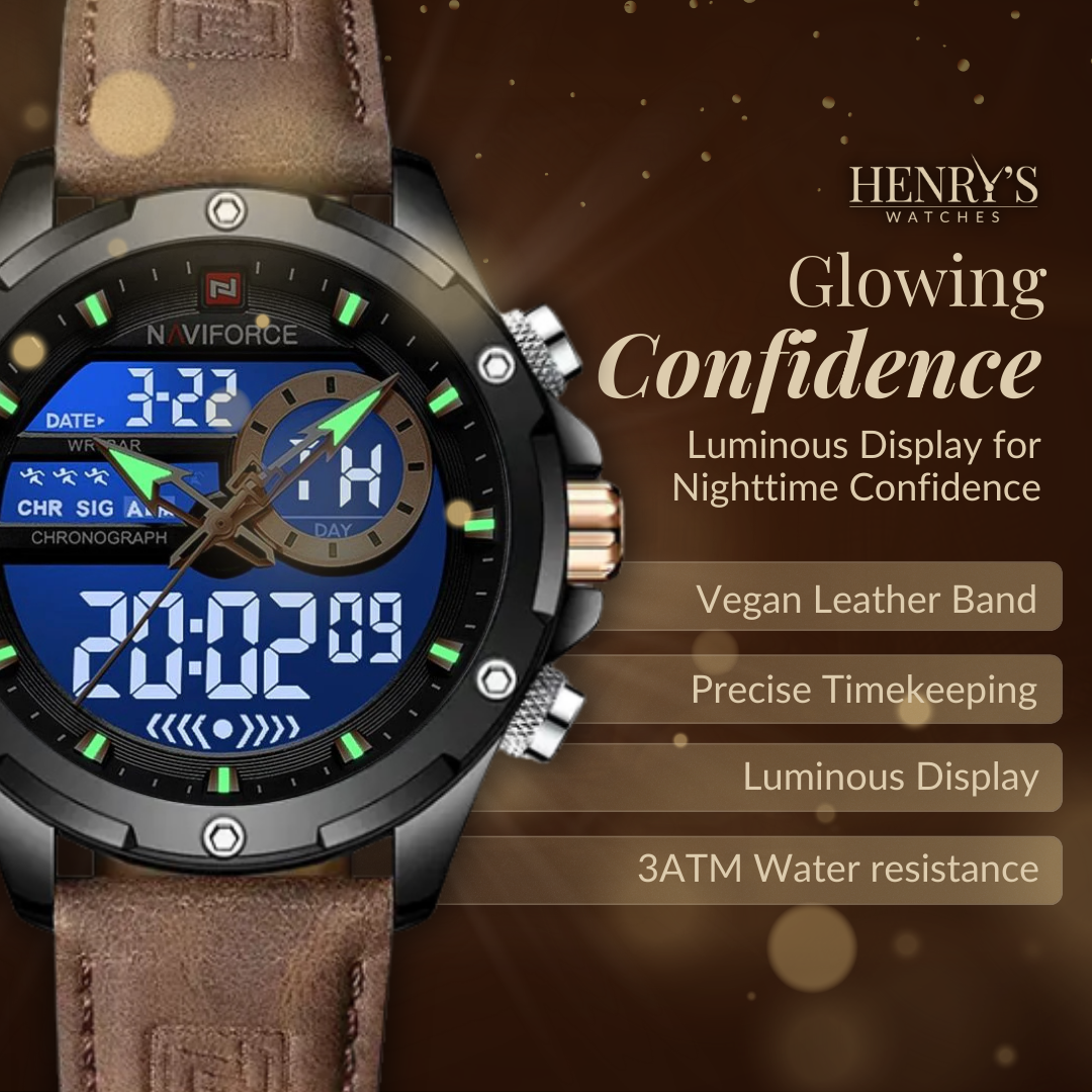 Elegant and Modern Military Watch