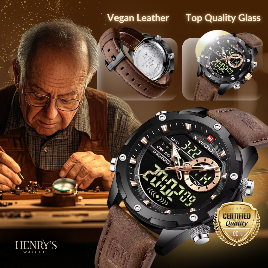 Elegant and Modern Military Watch