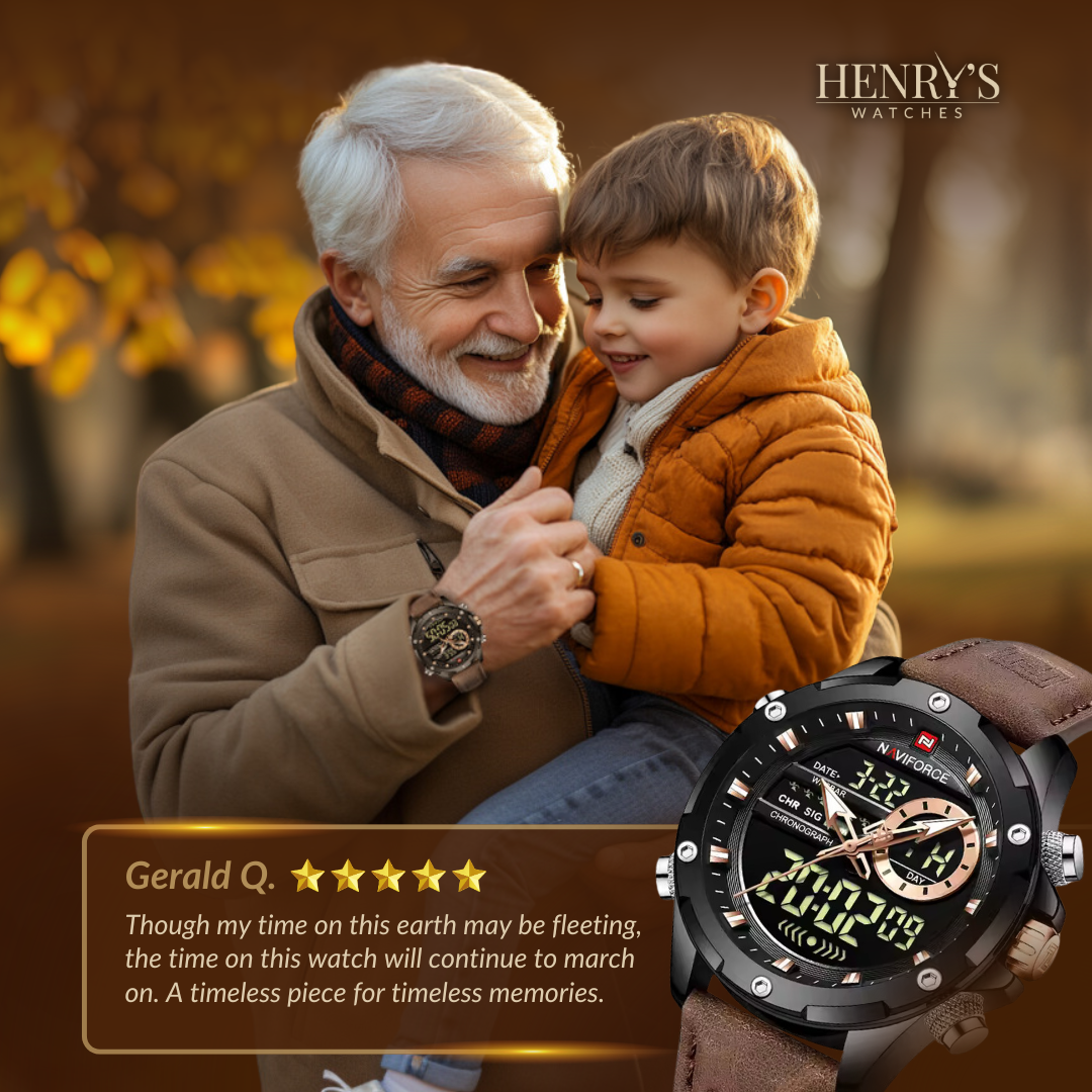 Elegant and Modern Military Watch