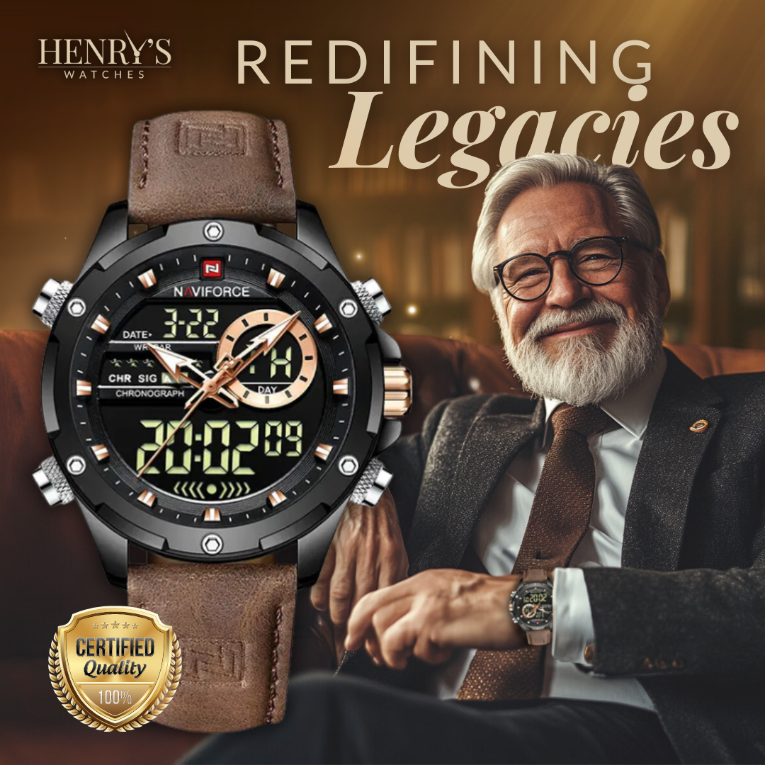 Elegant and Modern Military Watch