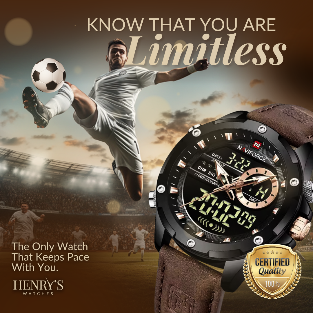 Elegant and Modern Military Watch