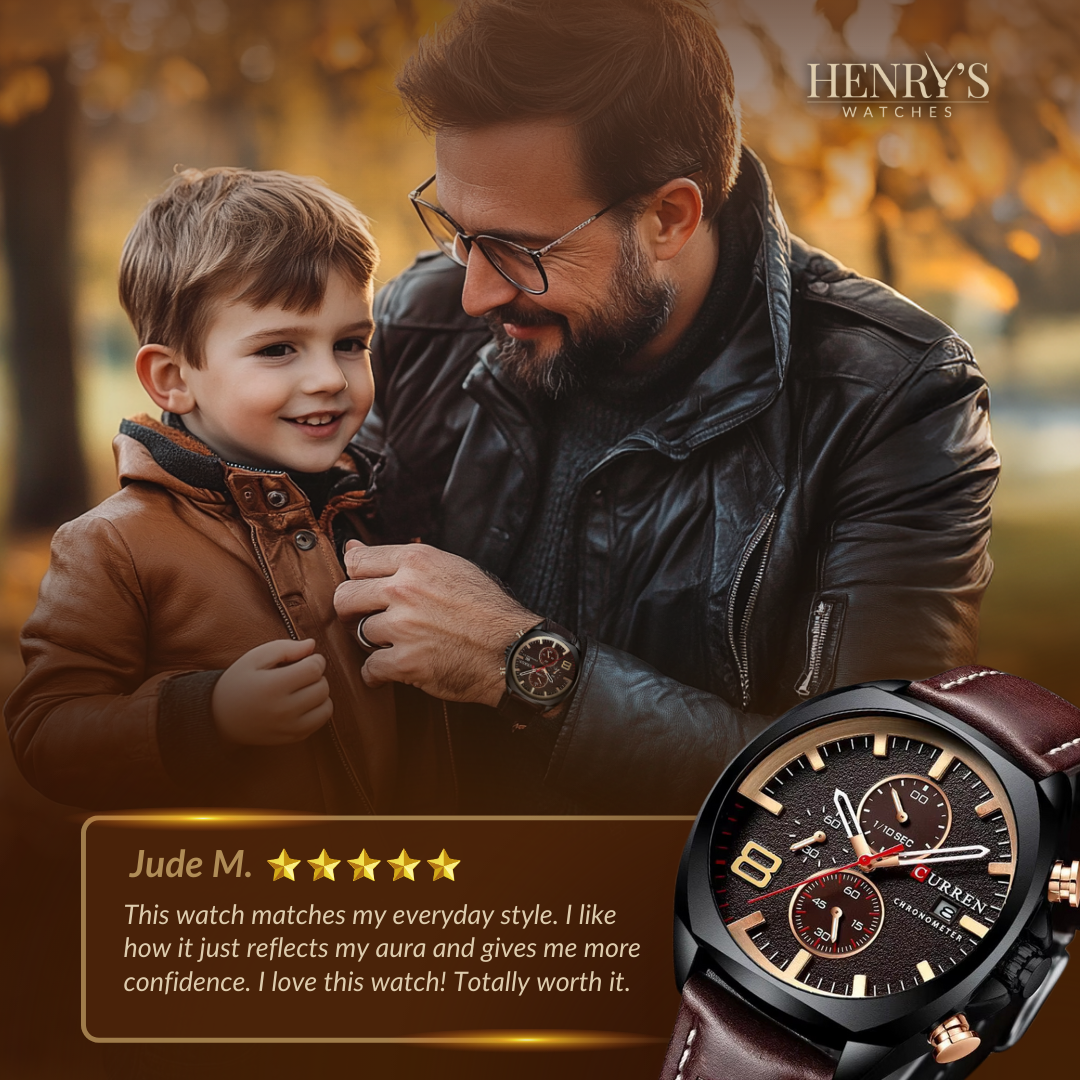 Classic Sports Military Chronograph Watch