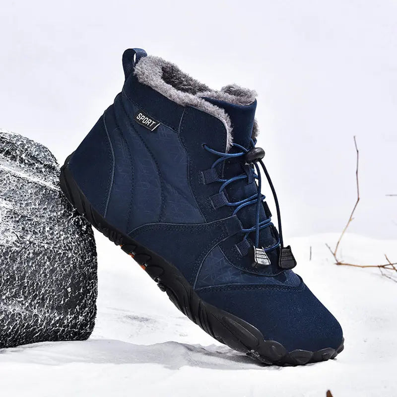 Asez High-Top Hiking Boots for Men – Warm Comfort Ideal for Winter Adventures