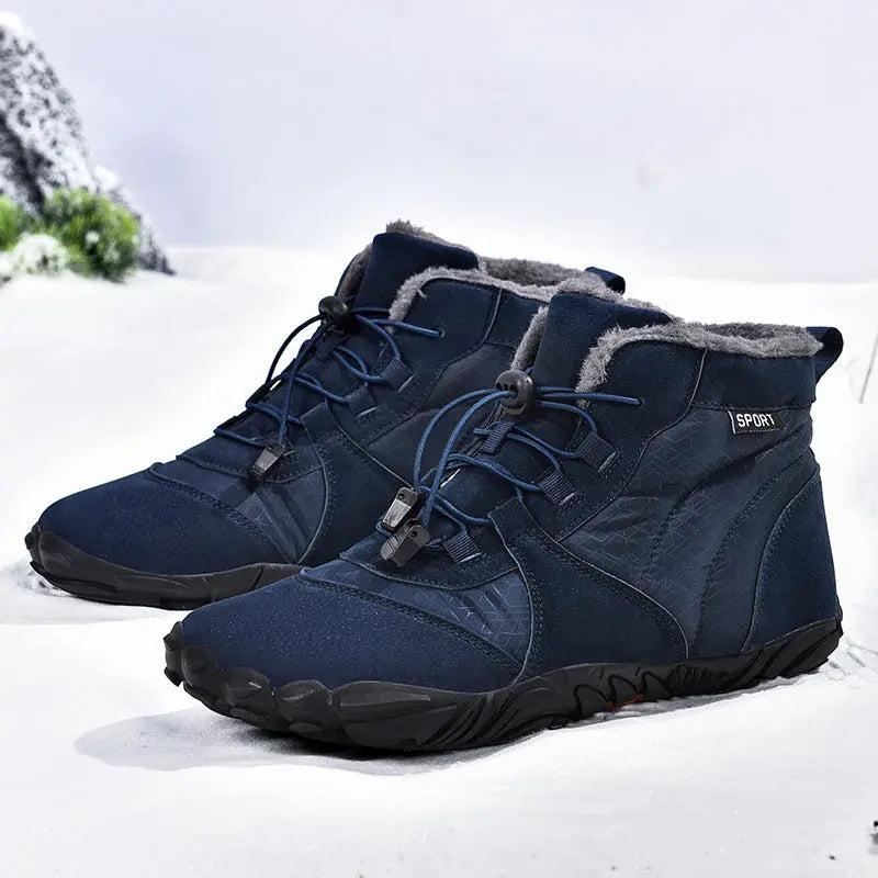 Women's High-top Hiking Shoes – Comfortable Warm Wear for Cozy Winter Adventures
