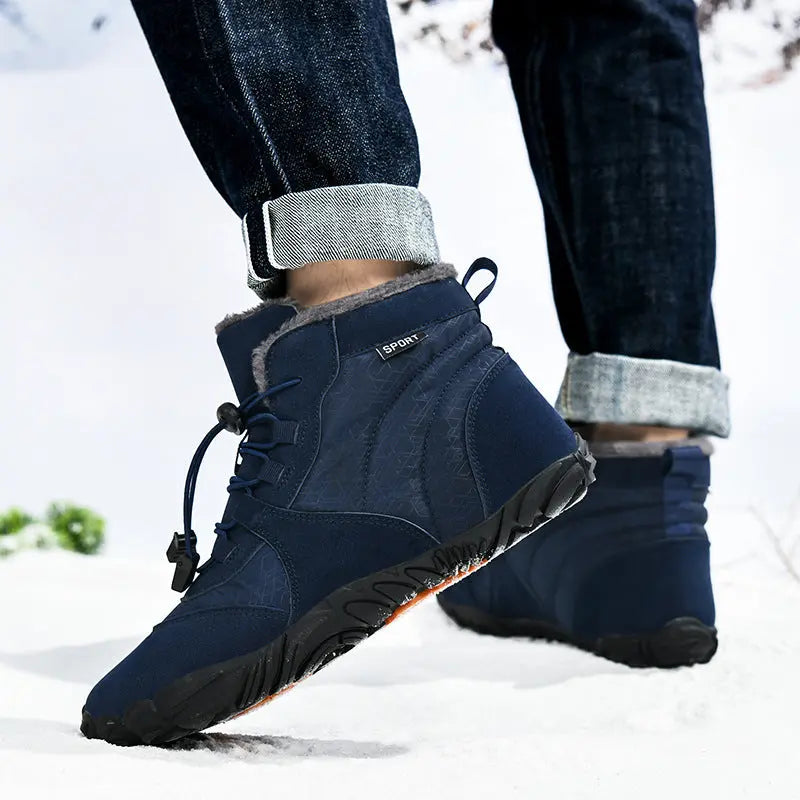 Women's High-top Hiking Shoes – Comfortable Warm Wear for Cozy Winter Adventures