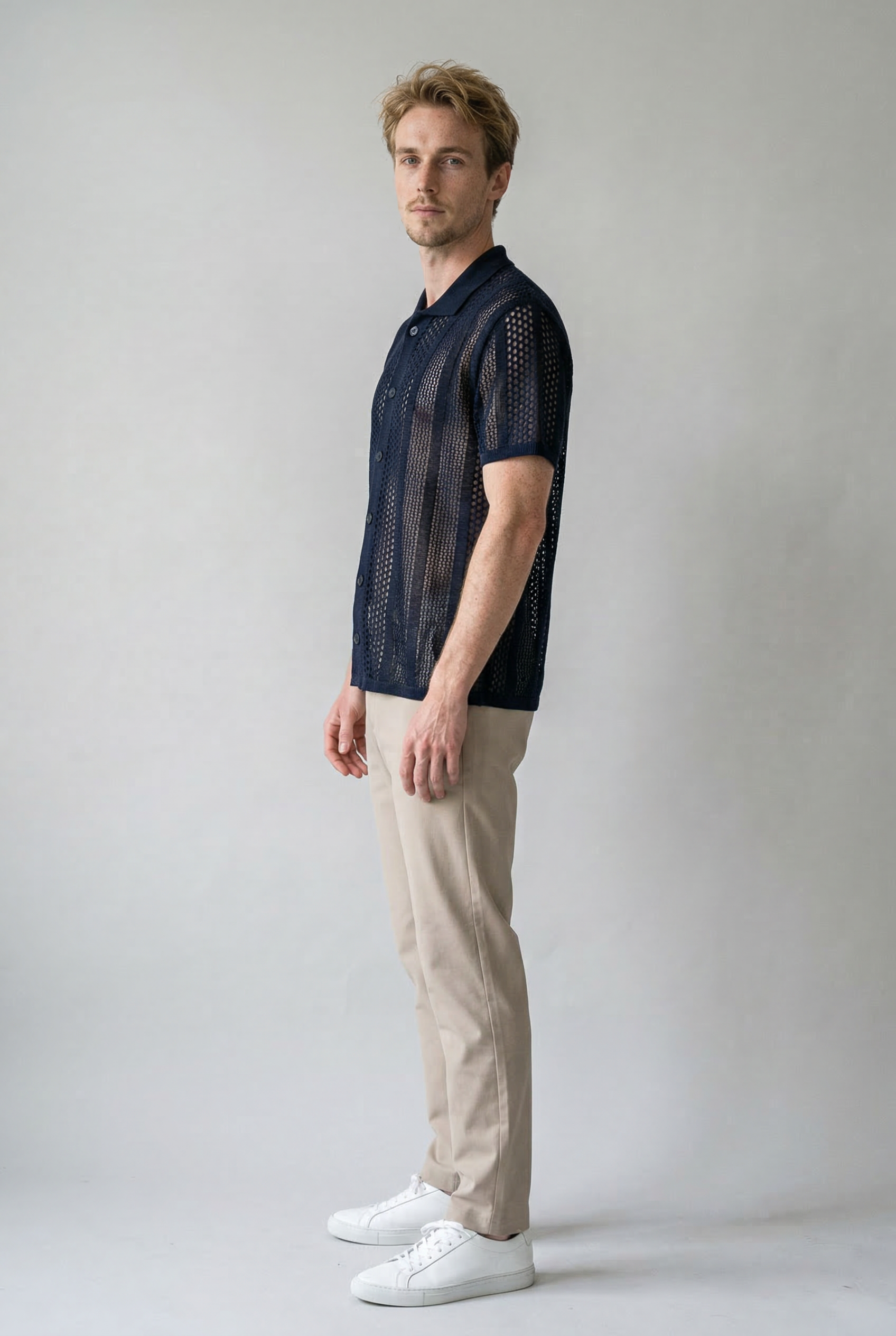 Premium Textured Button-Up Shirt