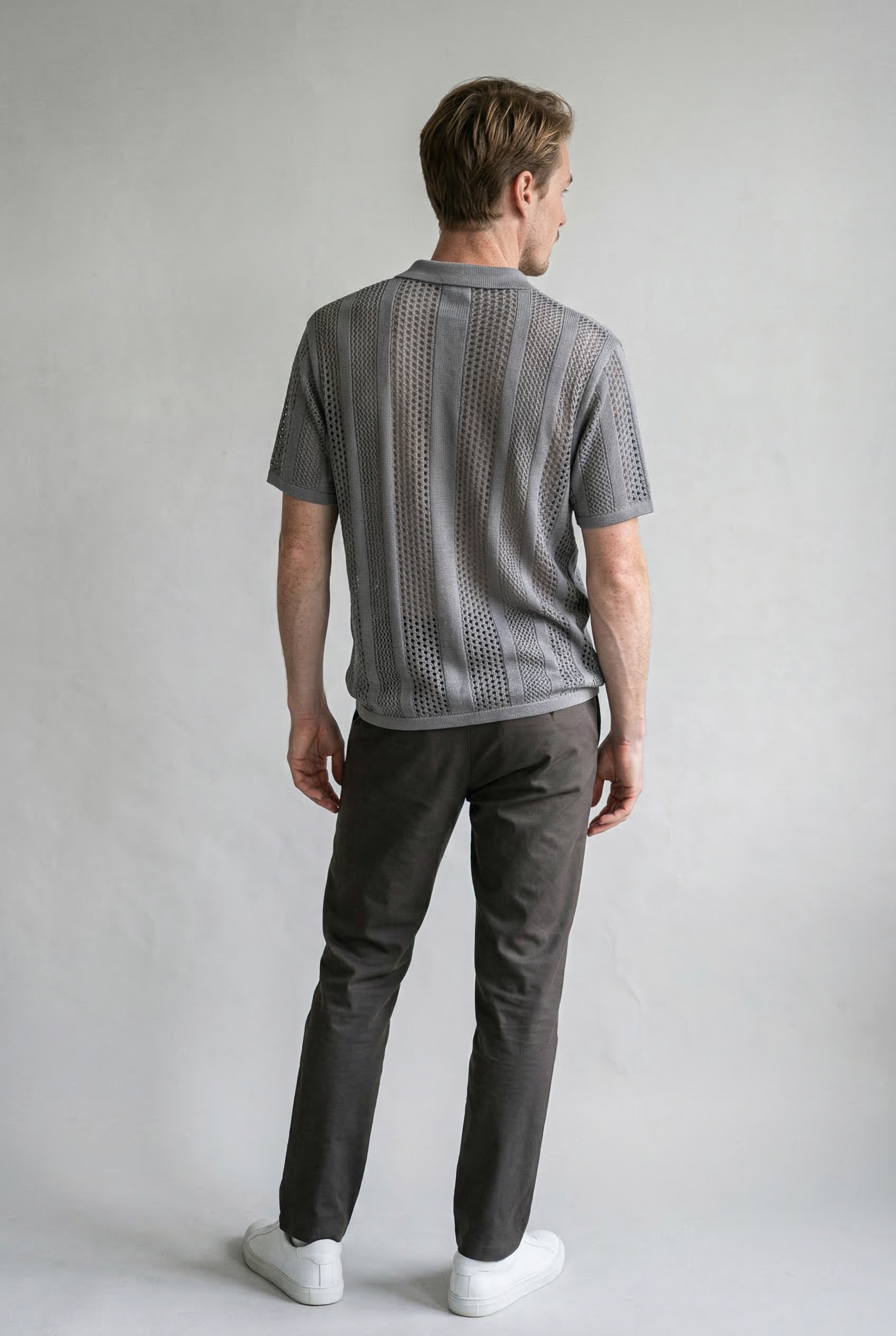 Premium Textured Button-Up Shirt