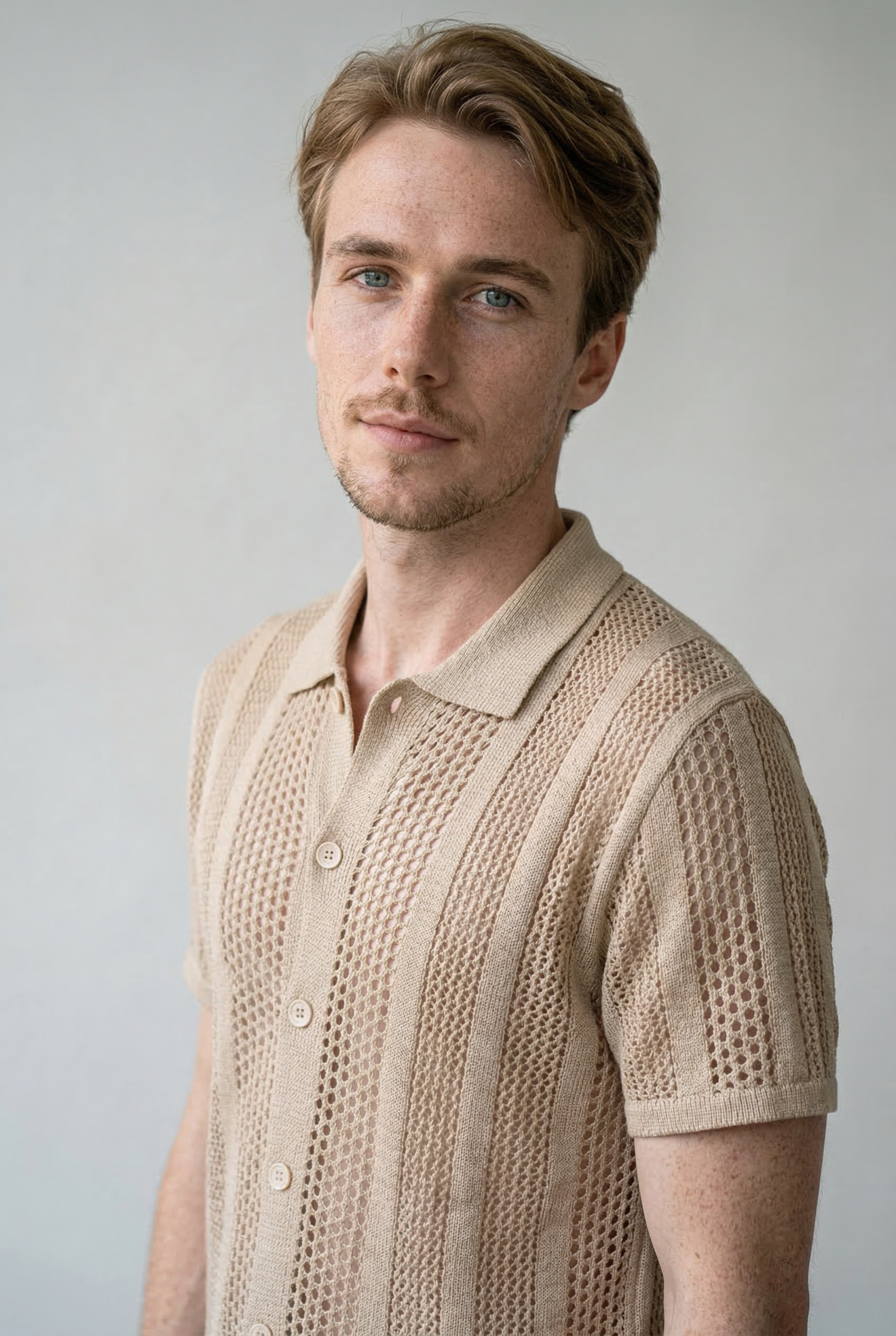 Premium Textured Button-Up Shirt