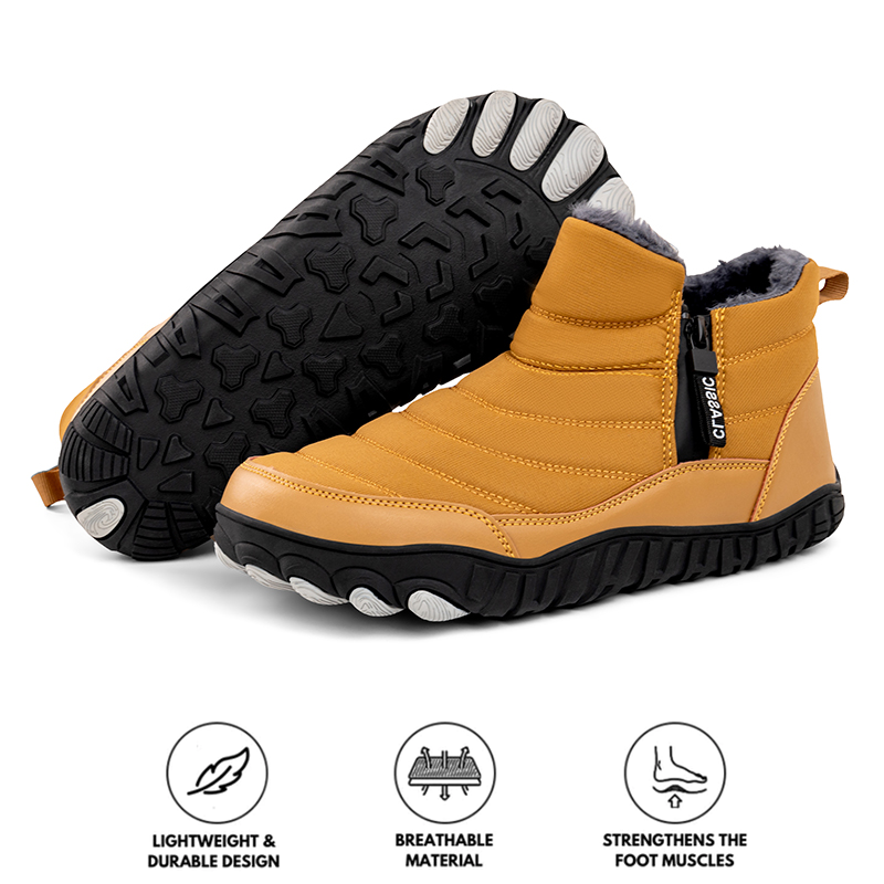 Men's Insulated Winter Boots - Waterproof, Non-slip, and Ultra Comfortable