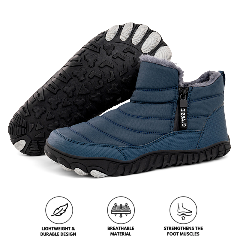 Men's Insulated Winter Boots - Waterproof, Non-slip, and Ultra Comfortable