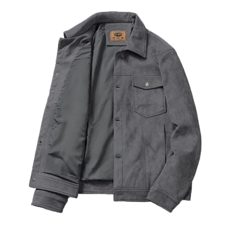 Hunter - Elegant Suede Jacket for a Sophisticated Look