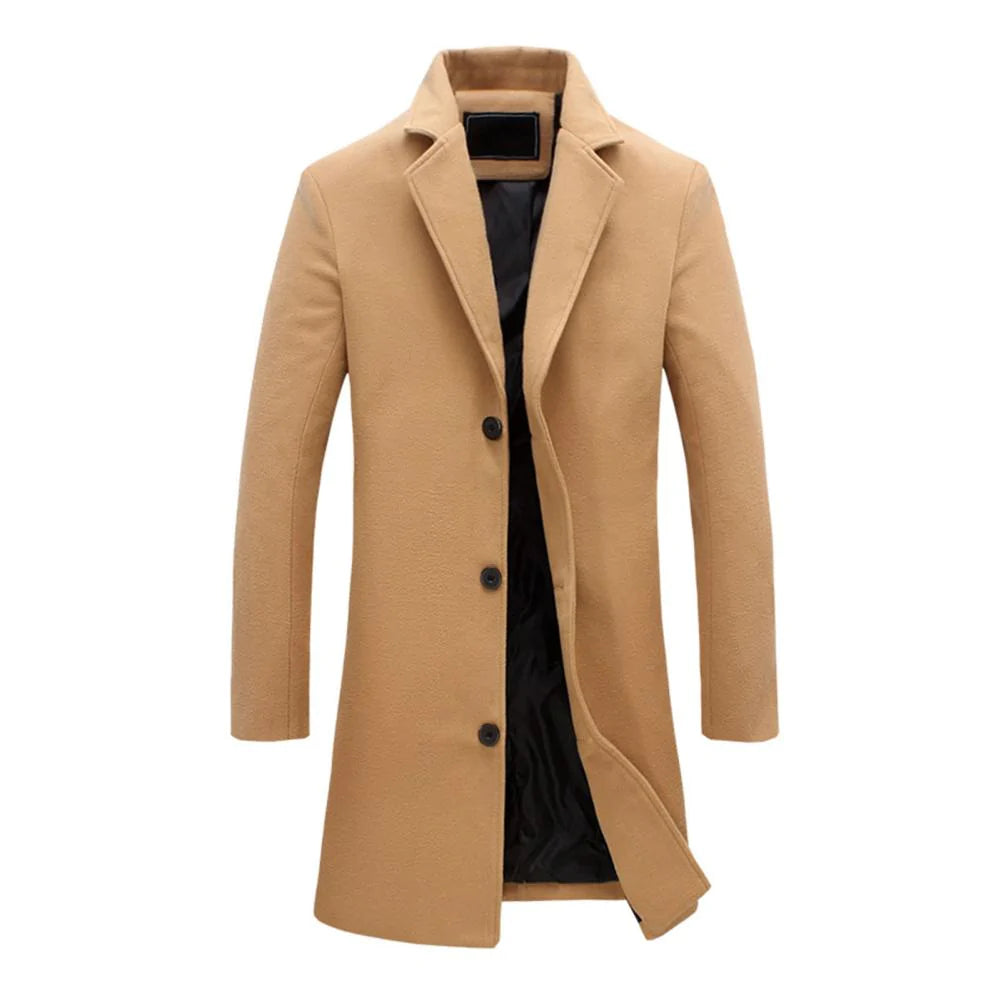 John - Elegant Unisex Wool Coat