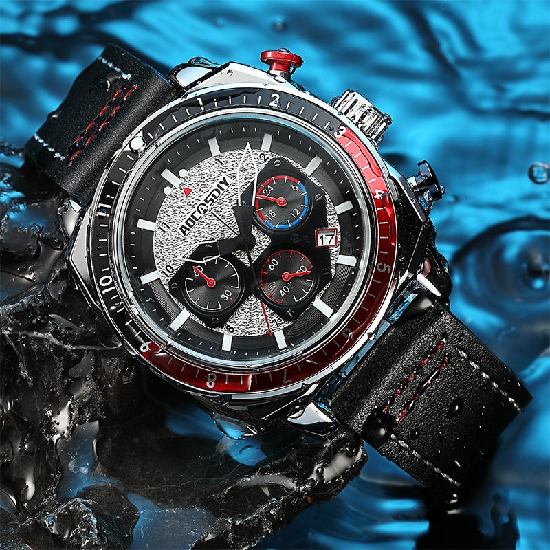 Luxury Sport Quartz Chronograph Watch