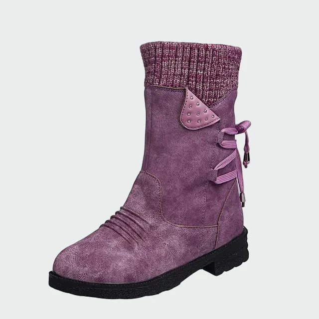 Timeless chic suede ankle boots