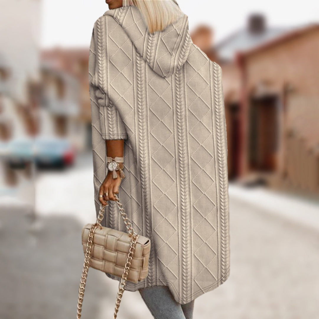 Chic and Cozy Winter Jacket with Stylish Hood