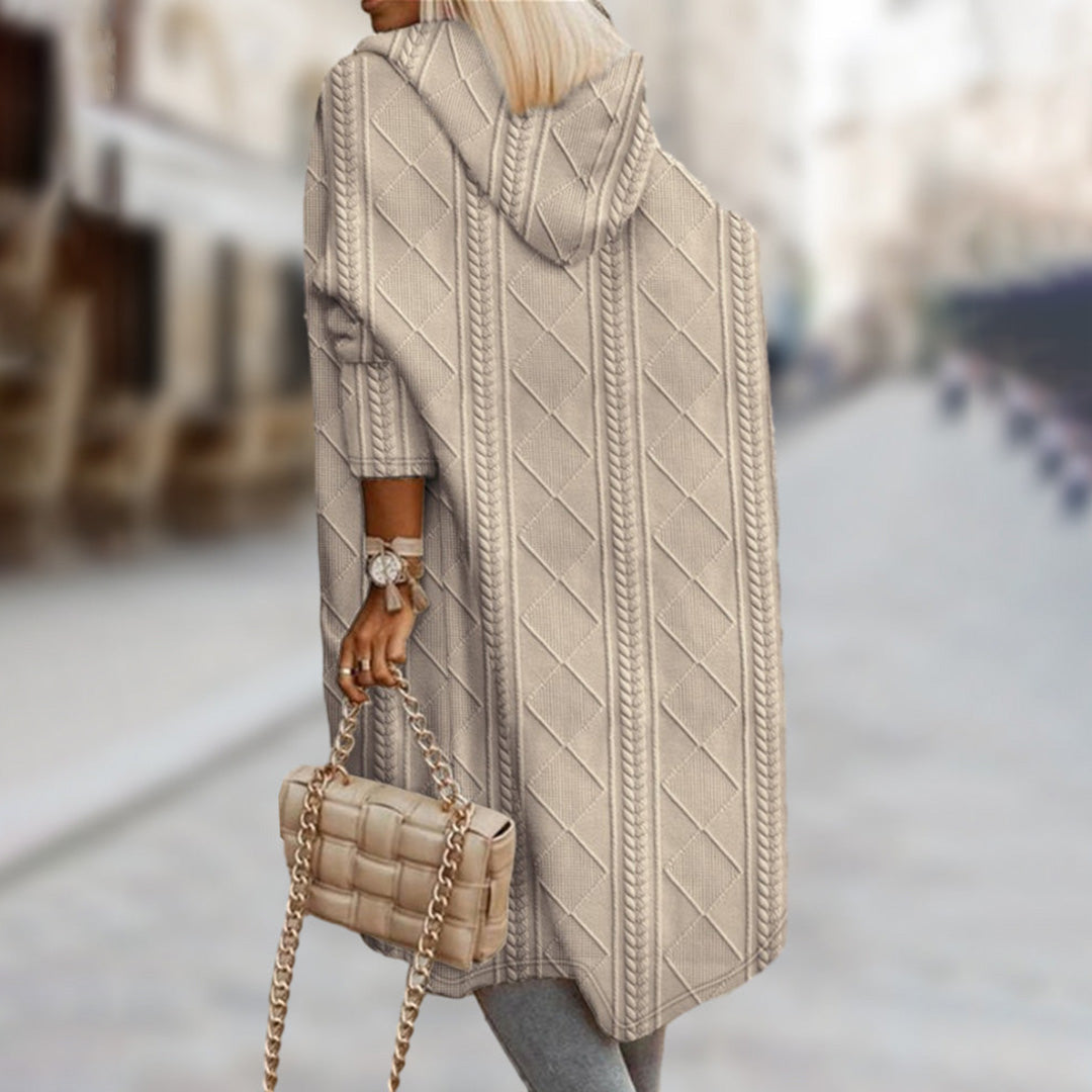 Chic and Cozy Winter Jacket with Stylish Hood
