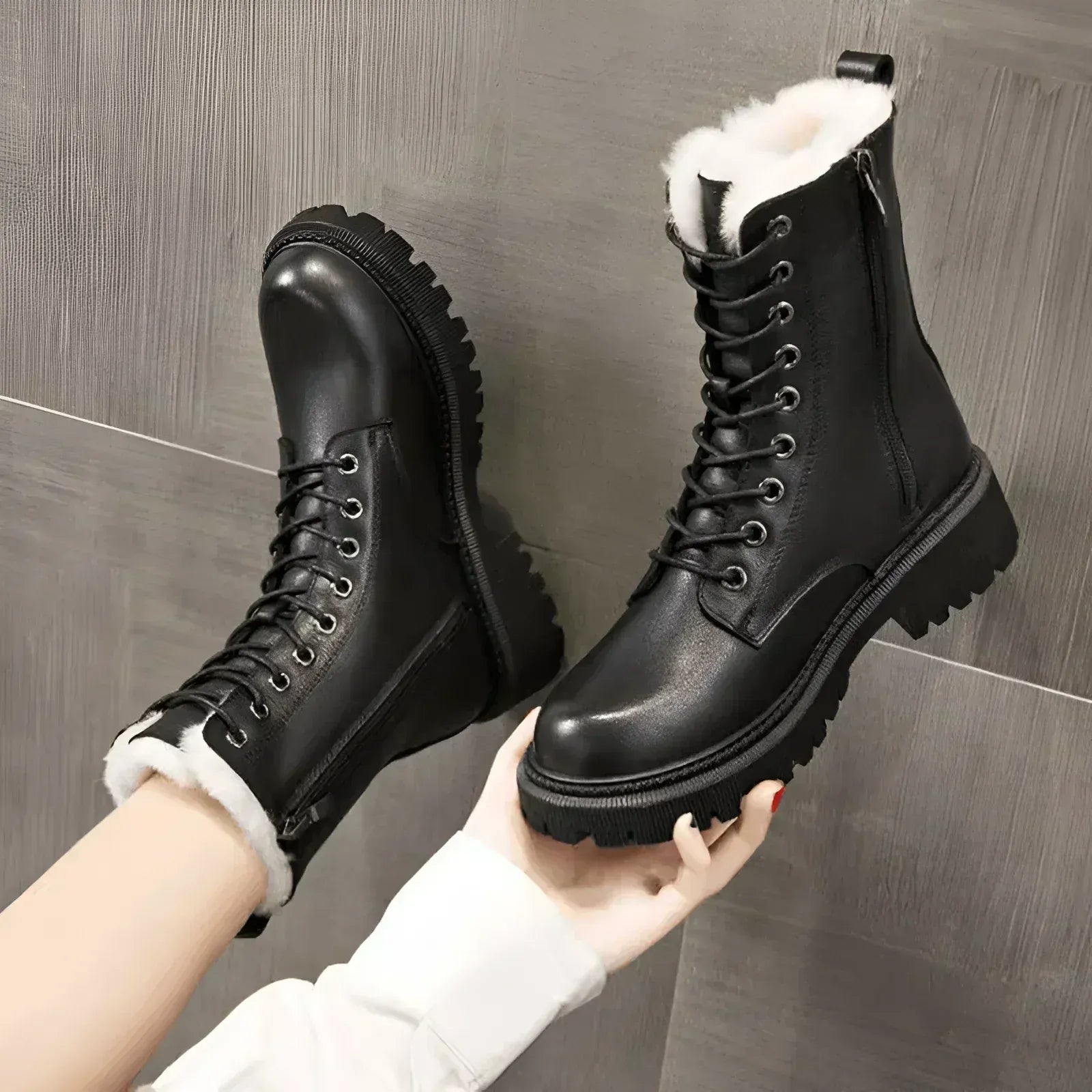Stylish and functional leather boots for women - the perfect addition to your outfit