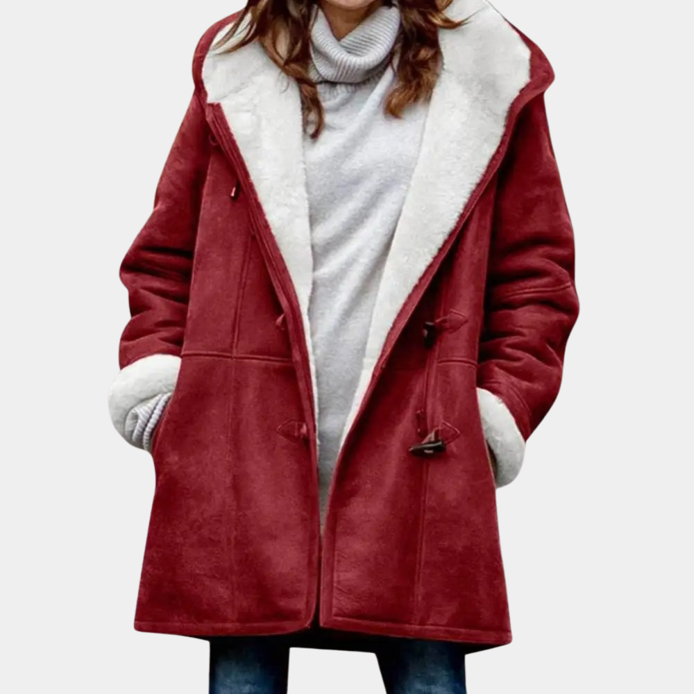 Women's Long Winter Coat for Stylish Protection in Cold Weather