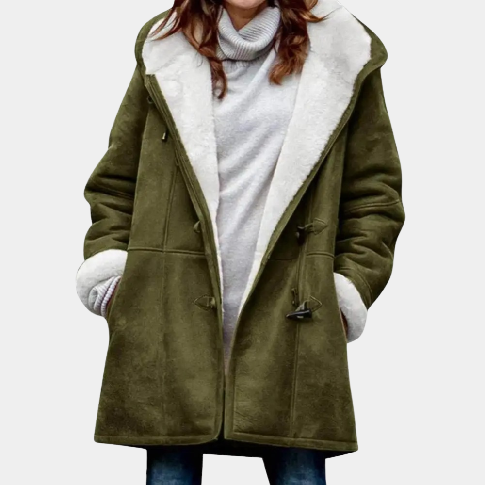 Women's Long Winter Coat for Stylish Protection in Cold Weather