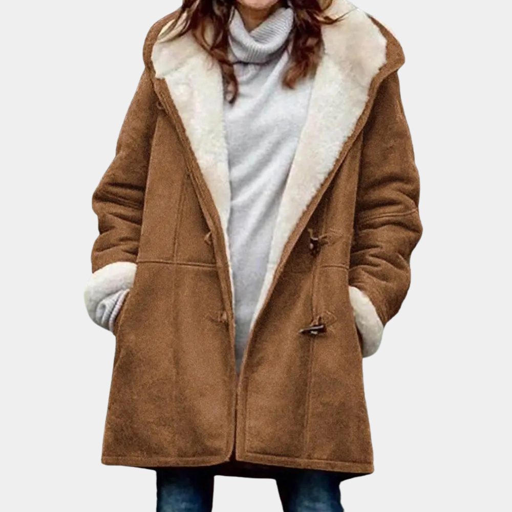 Women's Long Winter Coat for Stylish Protection in Cold Weather