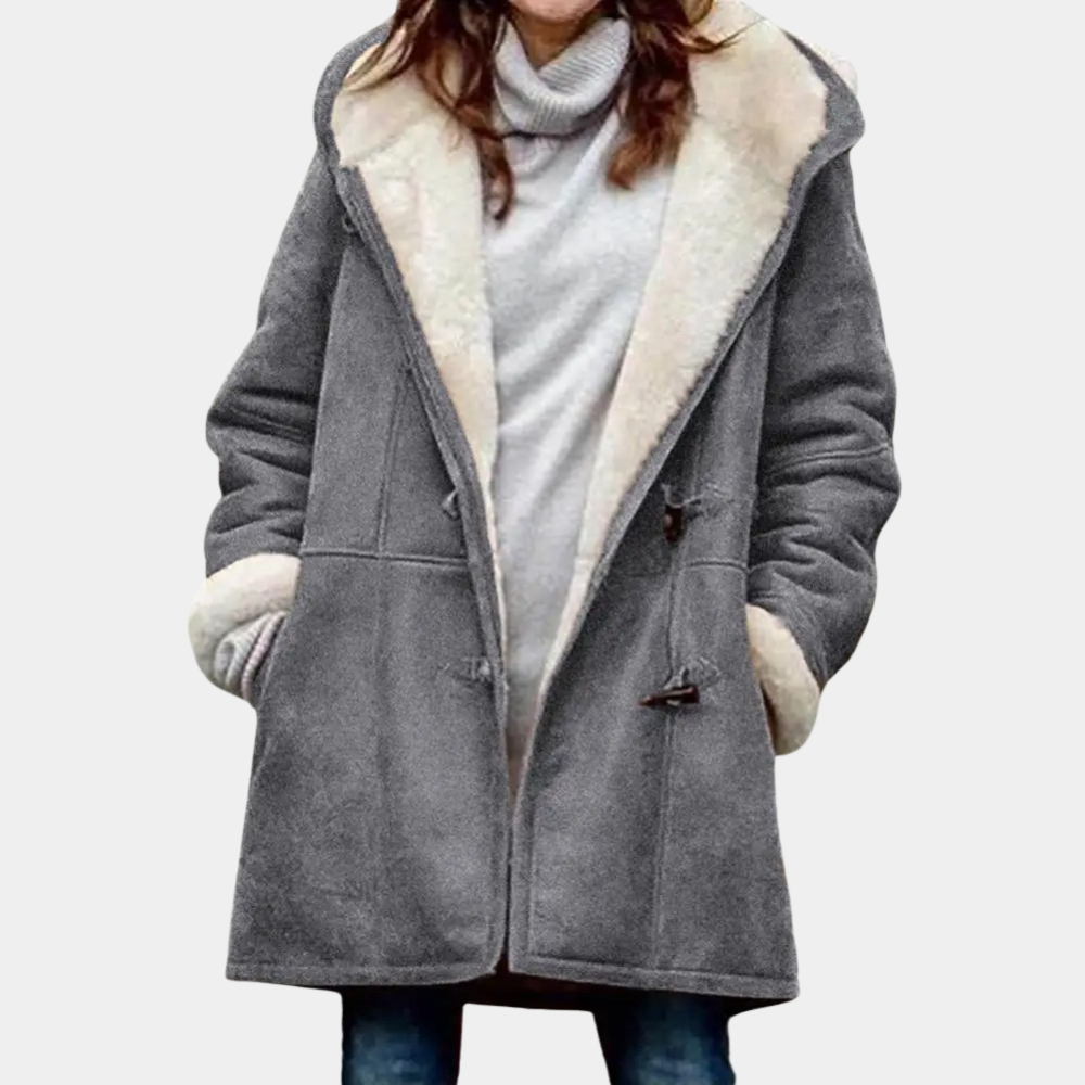 Women's Long Winter Coat for Stylish Protection in Cold Weather
