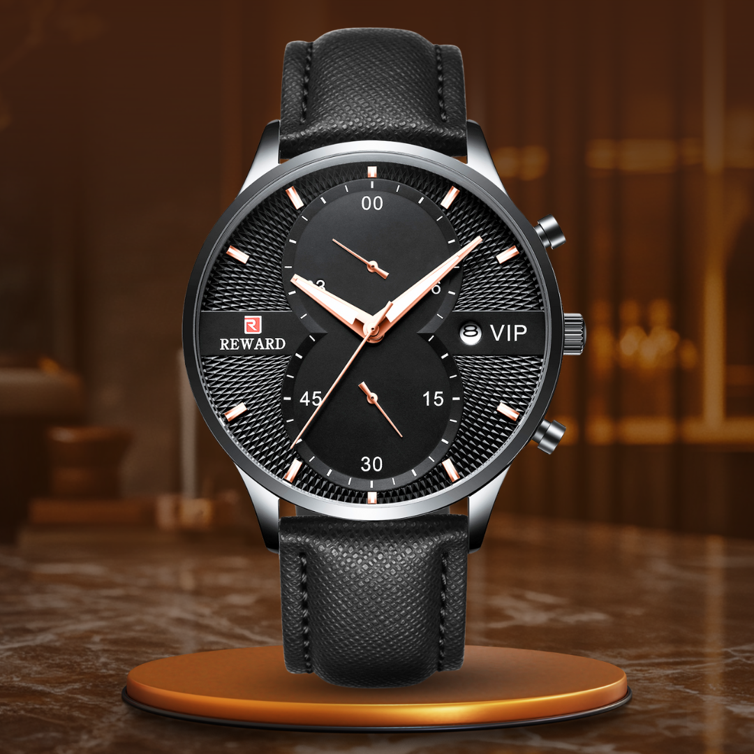Luxurious and Elegant Quartz Chronograph Watch