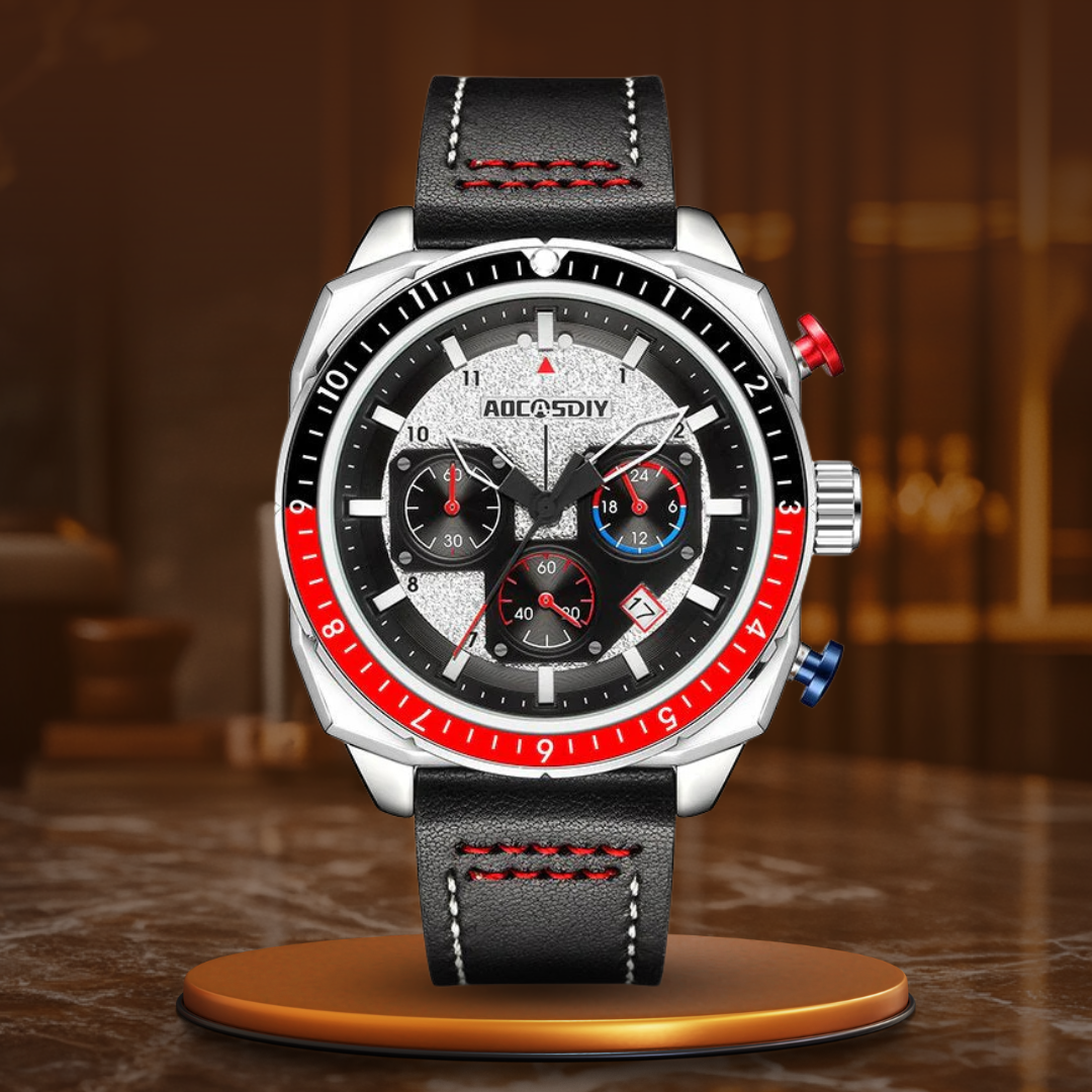 Luxury Sport Quartz Chronograph Watch