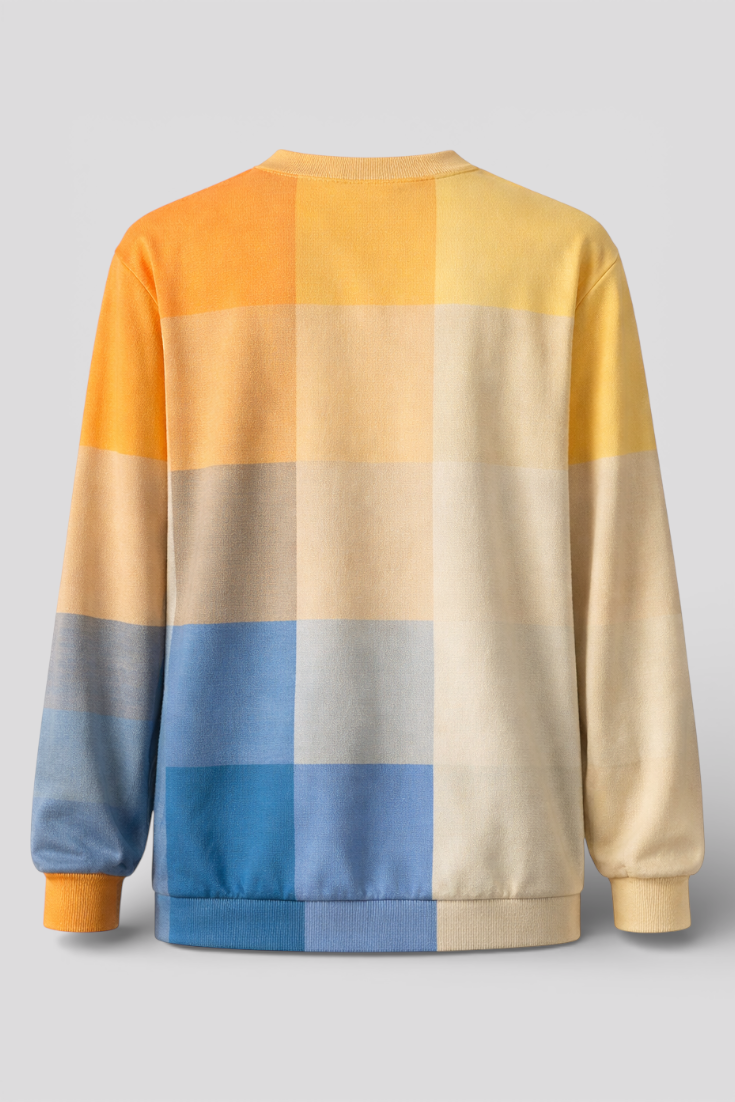 Orla | Stylish Geometric Print Cardigan for a Modern Look