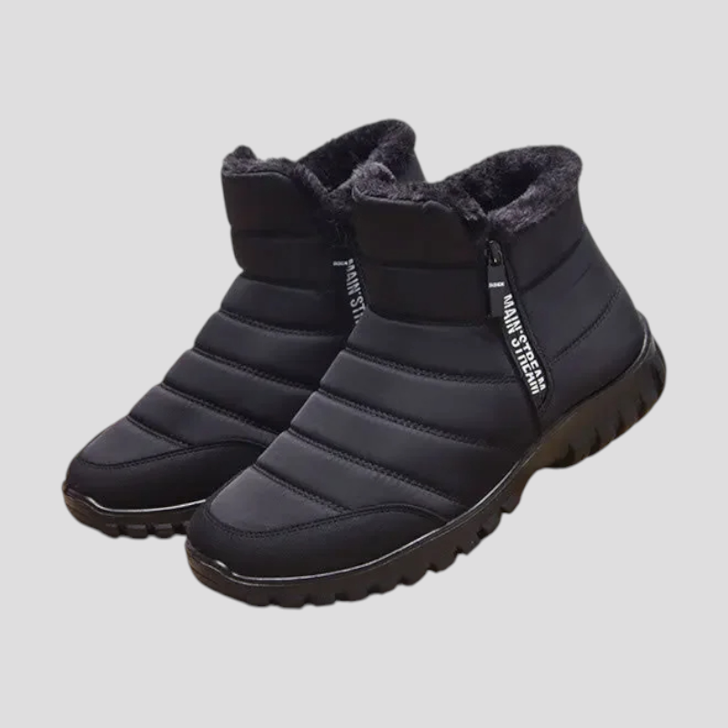 Men's Insulated Winter Boots - Waterproof, Non-slip, and Ultra Comfortable