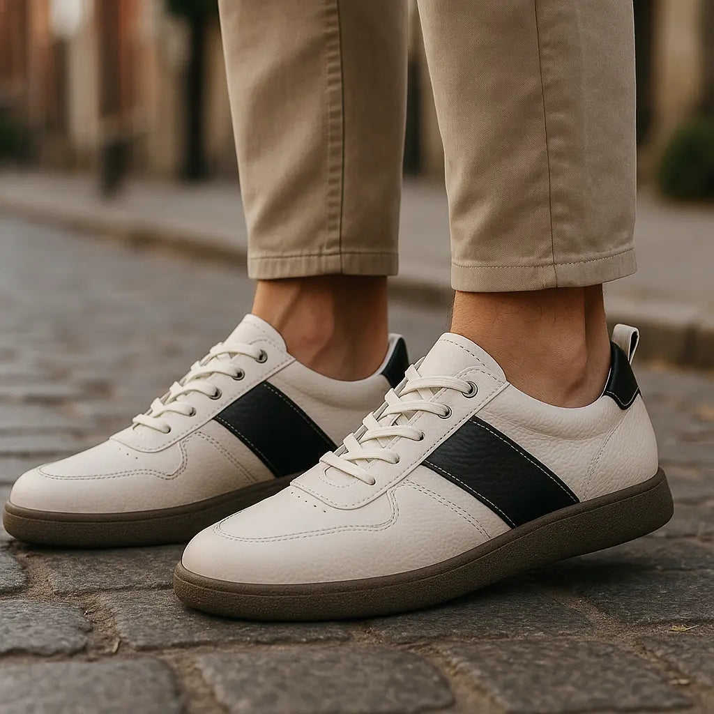 Men's Leather Sneakers Muller - Comfort and Style with Every Step