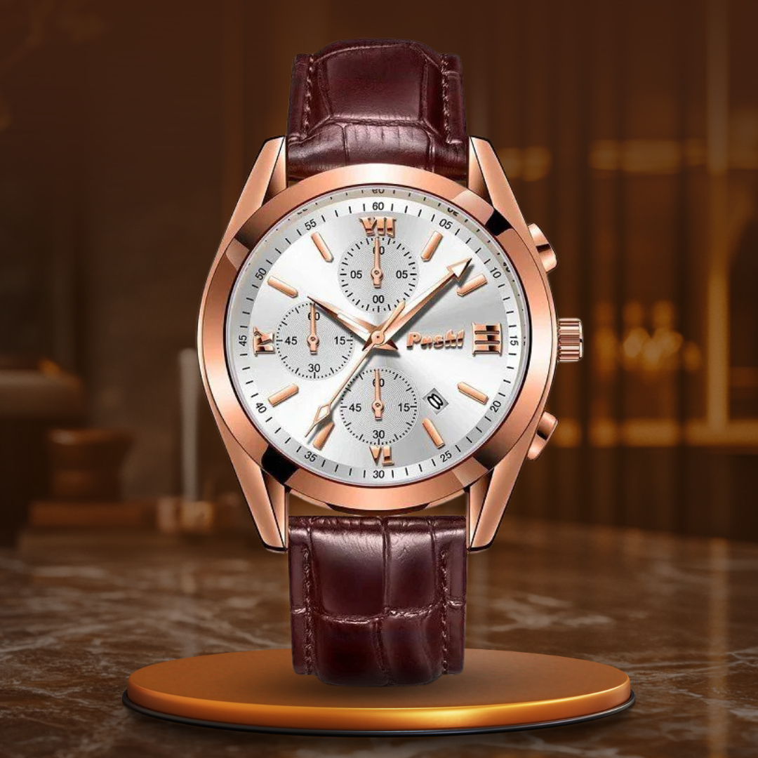 Elegant Quartz Watch for Men - Perfect for Business