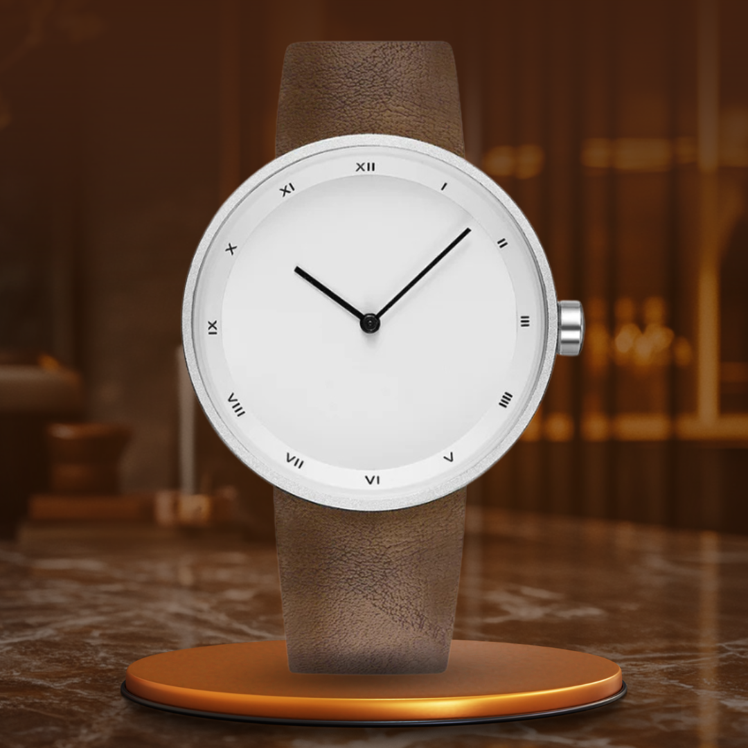 Elegant Quartz Watch with Minimalist Style