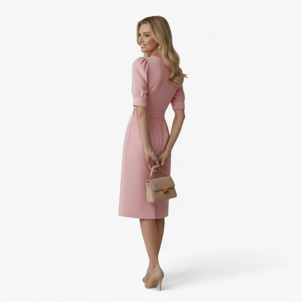 Aurelia | Elegant Floral Shirt Dress for Women
