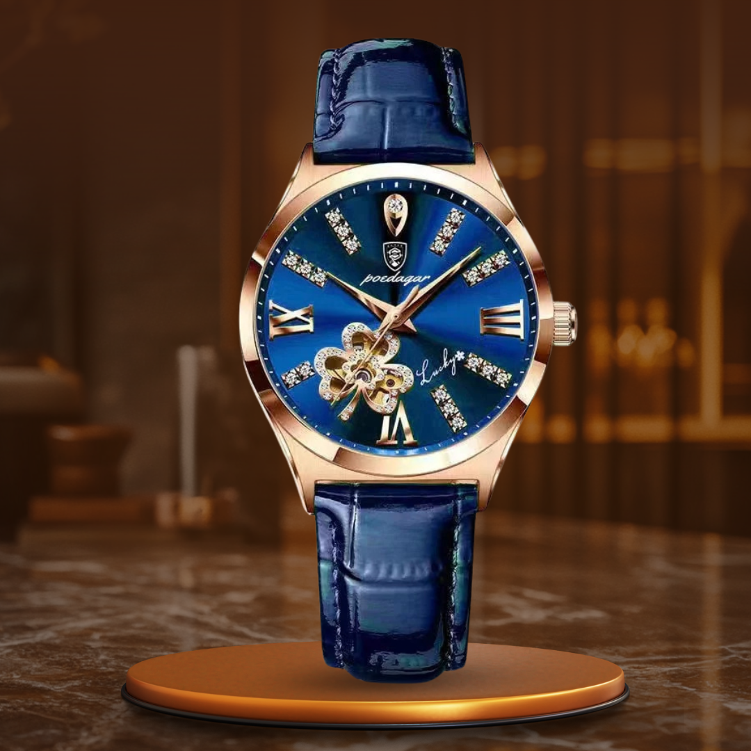 Elegant Moonphase Dial Wristwatch