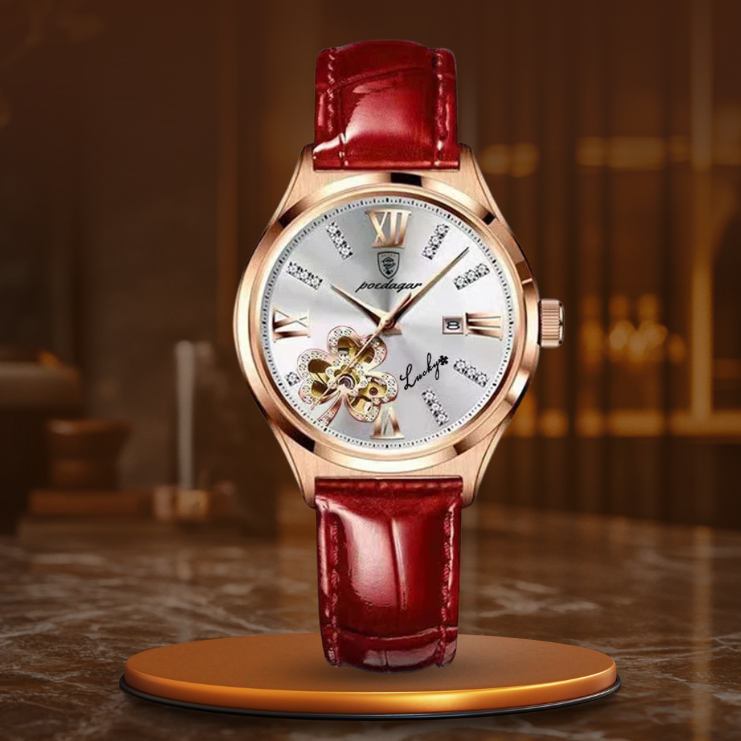 Elegant Moonphase Dial Wristwatch