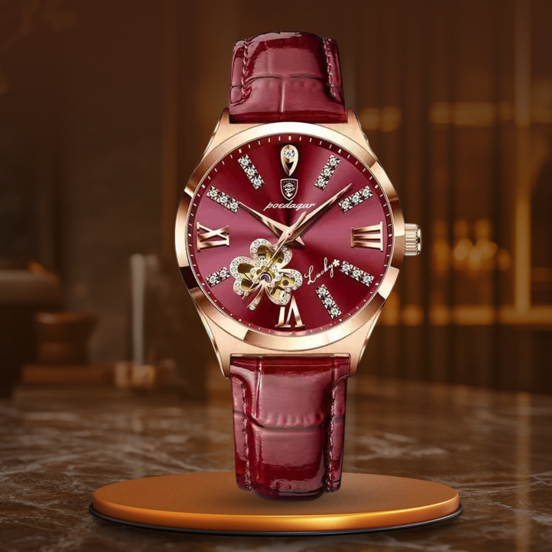 Elegant Moonphase Dial Wristwatch