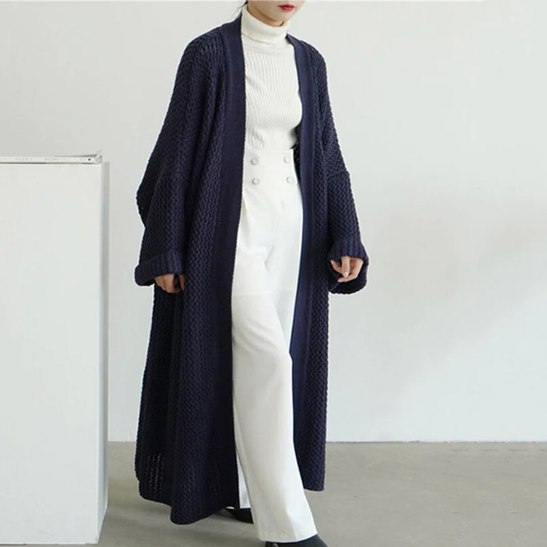 Harper Women's Cozy Winter Casual Open Front Cardigan for Warm and Stylish Layering