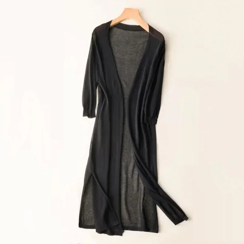 Danielle | Women's Cozy and Stylish Relaxed Fit Long Cardigan