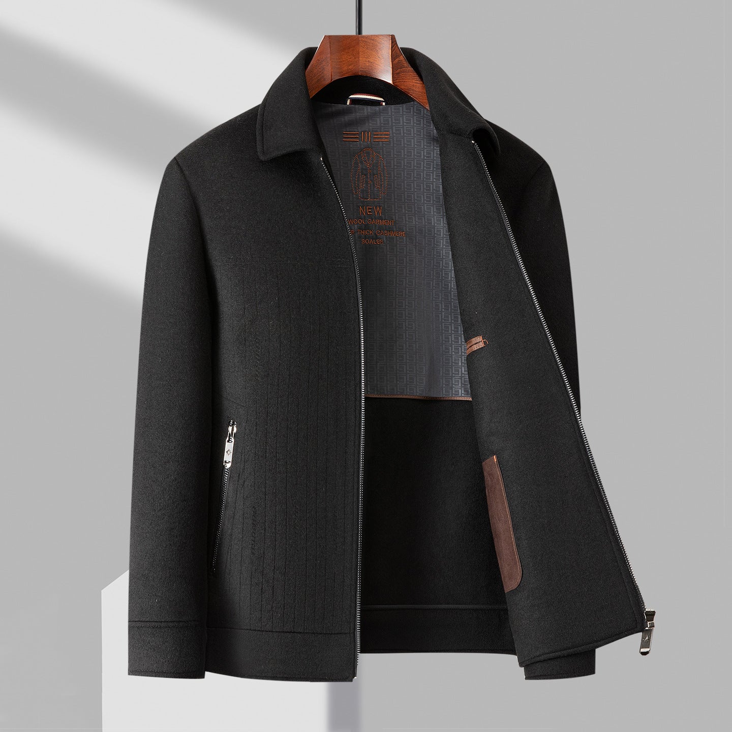 Alessio Style Premium Wool Jacket for Cozy Elegance