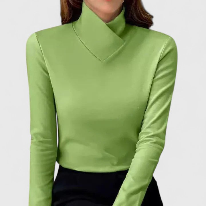 Yulienne | Elegant High Turtleneck Top