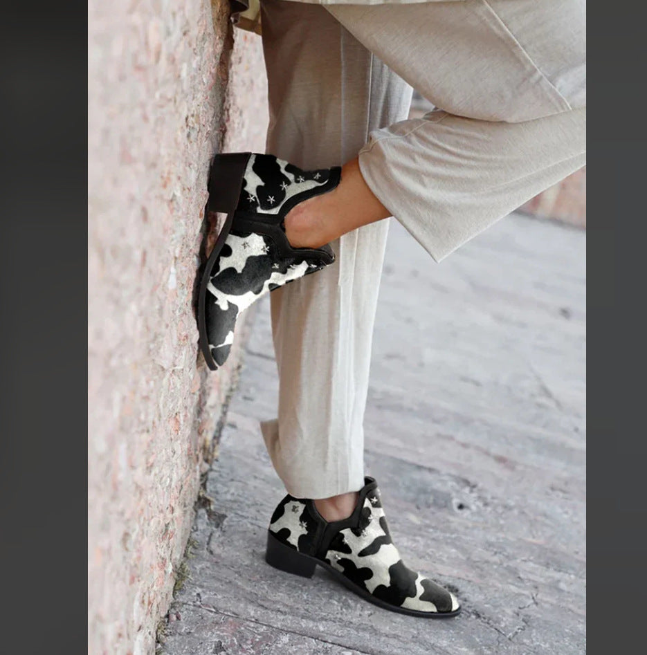 Western Boots with Spikes for a Rugged and Elegant Style