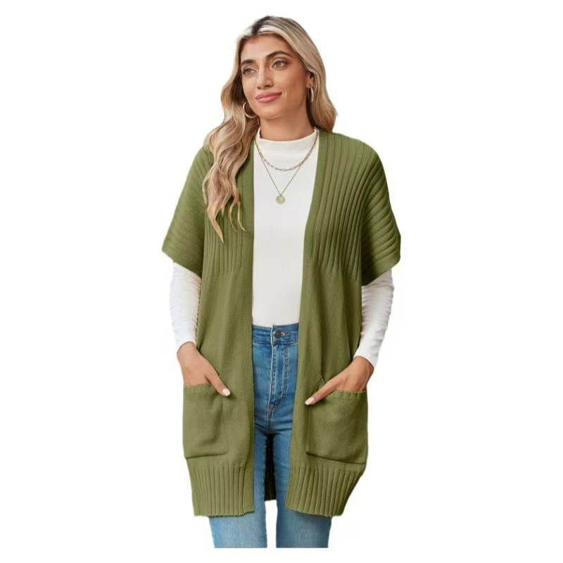 Lightweight Open-Front Knit Cardigan – Effortless Style, Breezy Comfort