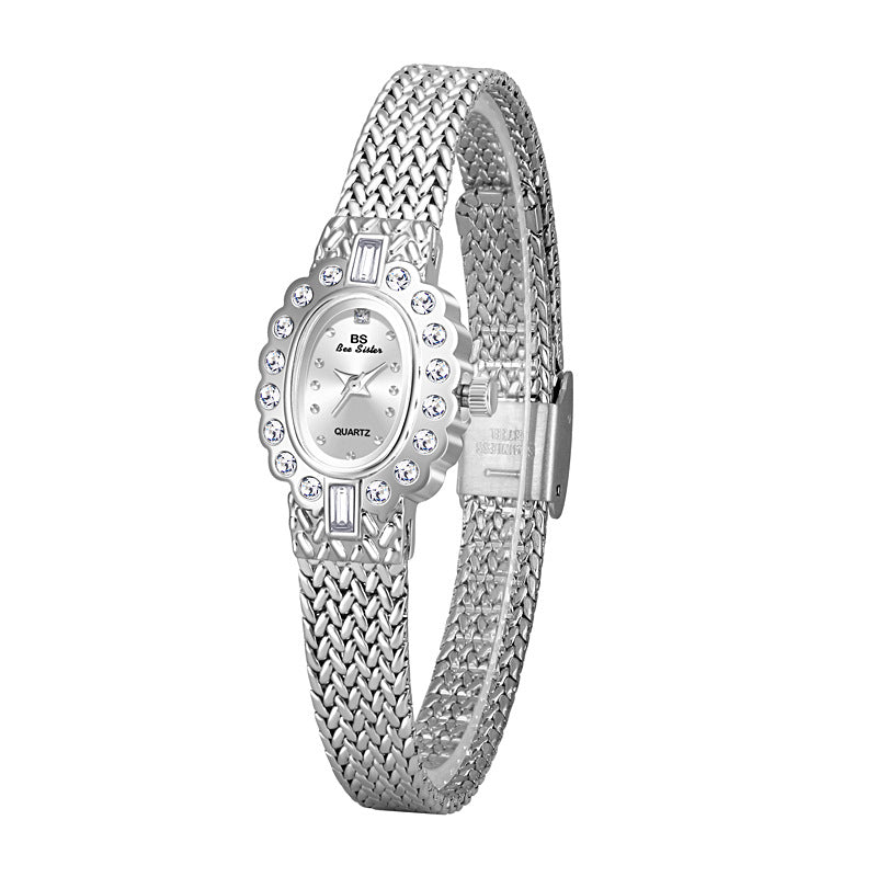 Elegant Wheat Pattern Ladies' Watch for a Chic Look