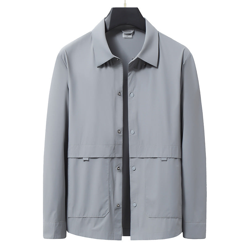 Ascot Shell Windbreaker - Wind and Moisture Resistant Stylish Protector