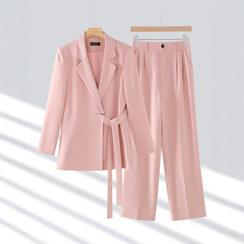 Gabriella | Elegant Women's Suit Set with Long Blazer for a Stylish Appearance