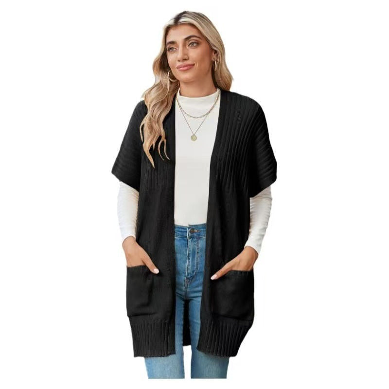 Lightweight Open-Front Knit Cardigan – Effortless Style, Breezy Comfort