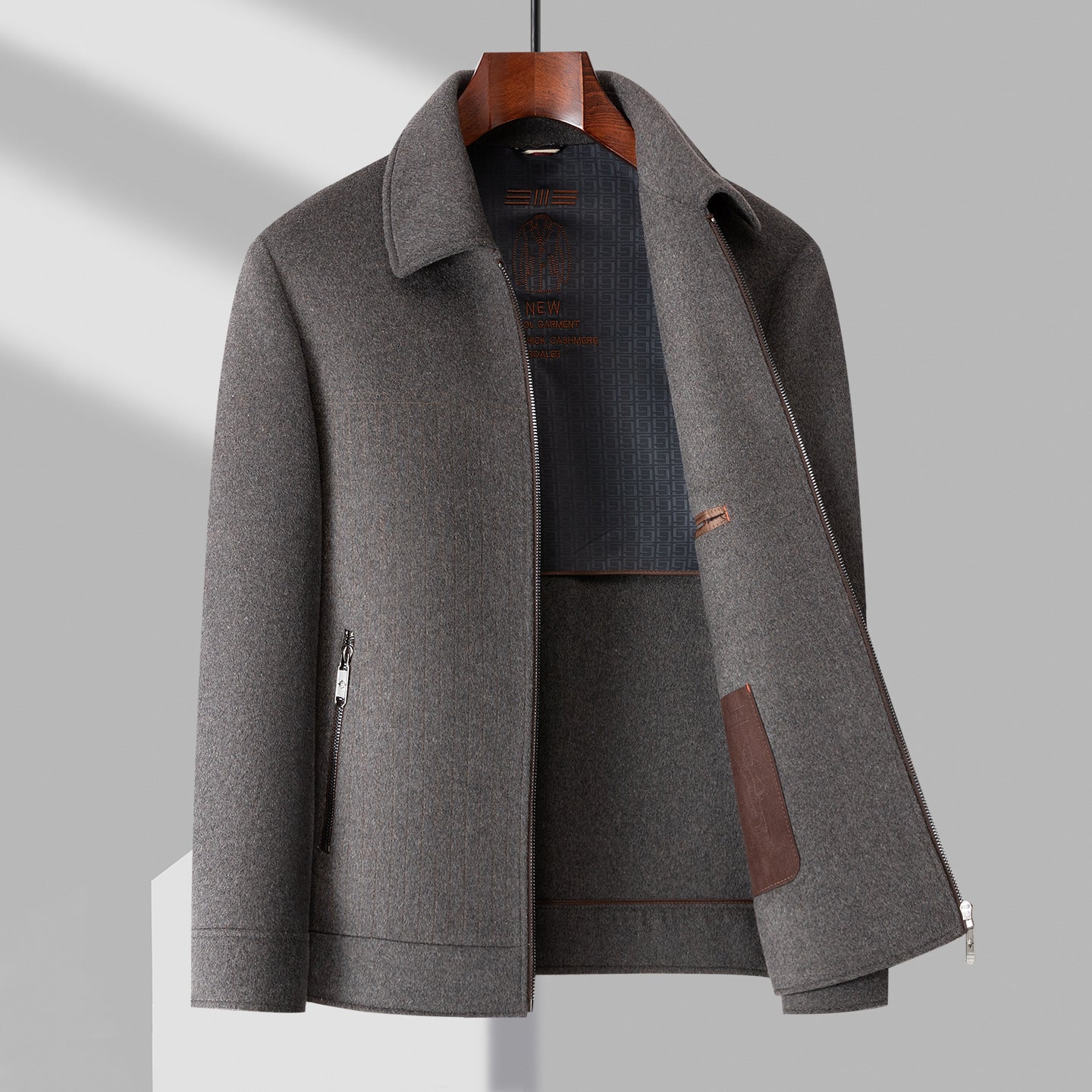 Alessio Style Premium Wool Jacket for Cozy Elegance