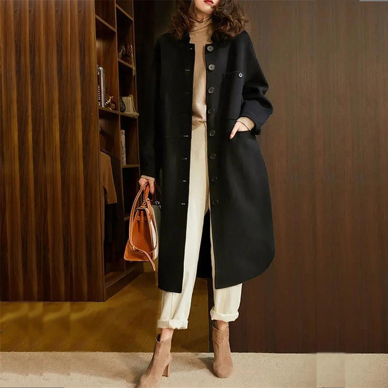 Liv | Elegant and Chic Long Waterproof Coat for Women – Perfect for Winter